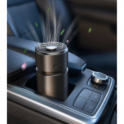 Baseus Breeze Fan Air Freshener for Vehicles (SUXUN-AWF01) - ароматизатор за автомобил с вентилатор (тъмносив) 5