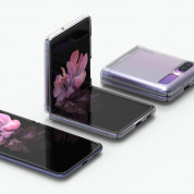 Ringke Slim PC Case - поликарбонатов кейс за Samsung Galaxy Z Flip (прозрачен) 2