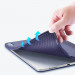 DUX DUCIS Osom TPU Gel Tablet Cover - термополиуретанов (TPU) кейс и поставка за iPad Air 5 (2022), iPad Air 4 (2020) (тъмносин) 5