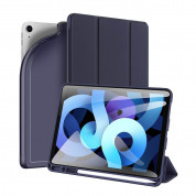 DUX DUCIS Osom TPU Gel Tablet Cover - термополиуретанов (TPU) кейс и поставка за iPad Air 5 (2022), iPad Air 4 (2020) (тъмносин)