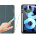 DUX DUCIS Osom TPU Gel Tablet Cover - термополиуретанов (TPU) кейс и поставка за iPad Air 5 (2022), iPad Air 4 (2020) (тъмнозелен) 2