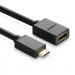 Ugreen mini HDMI Male to HDMI Female Adapter - адаптер мъжко mini HDMI към женско HDMI 2