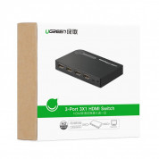 Ugreen 3-Port HDMI Auto Switch Box - 3-портов HDMI превключвател за компютри и монитори с дистанционно 9