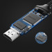 Ugreen USB to HDMI Digital AV Adapter Cable - видео кабел за прехвърляне на видео сигнал от iOS и Android чрез EzCast 6