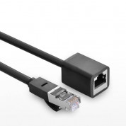 Ugreen Ethernet Extension Cable RJ45 Cat 6 FTP 1000 Mbps (50 cm) (black) 2