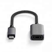 Satechi USB-C Male to USB-A 3.0 Female Adapter (space gray) 2