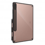 Ringke Fusion Case - удароустойчив хибриден кейс за Samsung Galaxy Tab S7 Plus (черен) 3