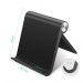 Ugreen Multi-Angle Adjustable Portable Stand - преносима сгъваема поставка за таблети и смартфони (черен) 2