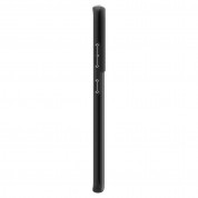 Spigen Thin Fit Case - качествен тънък матиран кейс за Samsung Galaxy S21 Ultra (черен) 3
