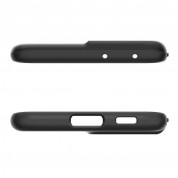 Spigen Thin Fit Case - качествен тънък матиран кейс за Samsung Galaxy S21 Ultra (черен) 7