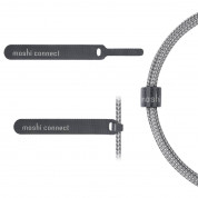 Moshi Integra USB-C to Lightning Cable 90-Degree (150cm) (titanium gray) 2