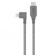 Moshi Integra USB-C to Lightning Cable 90-Degree (150cm) (titanium gray)