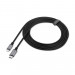 Moshi USB-C to Lightning Cable 3m - сертифициран (MFI) USB-C към Lightning кабел за Apple устройства с Lightning порт (300см) (черен) 1