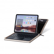TwelveSouth BookBook V2 - уникален кожен калъф с отделение за Apple Pencil за iPad Pro 11 (2020), iPad Pro 11 M1 (2021), iPad Pro 11 M2 (2022) (кафяв) 1