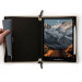 TwelveSouth BookBook V2 Leather Case - уникален кожен калъф с отделение за Apple Pencil за iPad Pro 12.9 (2020) (кафяв) 9