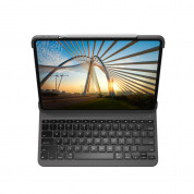 Logitech Slim Keyboard Folio Pro - безжична клавиатура, кейс и поставка за iPad Pro 12.9 M1 (2021), iPad Pro 12.9 (2020), iPad Pro 12.9 (2018) (черен) 3