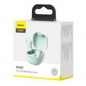 Baseus Encok WM01 TWS In-Ear Bluetooth Earphones (NGWM01-06) - безжични блутут слушалки със зареждащ кейс (зелен) 8