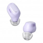 Baseus Encok WM01 TWS In-Ear Bluetooth Earphones (NGWM01-05) - безжични блутут слушалки със зареждащ кейс (лилав) 1