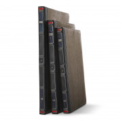 TwelveSouth BookBook Leather Case - луксозен кожен калъф за MacBook Pro 13 (2016 и по-нов) и MacBook Air 13 (2018 и по-нов) (кафяв) 1