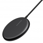 Baseus Simple Mini Magnetic Wireless Charger 15W (WXJK-F01) (black) 1