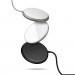Baseus Simple Mini Magnetic Wireless Charger 15W (WXJK-F02) - поставка (пад) за безжично зареждане за iPhone с Magsafe и Qi съвместими устройства (бял) 15