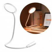 Baseus Comfort Reading Charging Uniform Light Hose Desk Lamp (DGYR-02) - настолна LED лампа с гъвкаво рамо (бяла светлина) 1