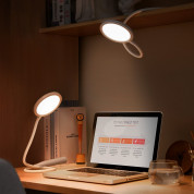 Baseus Comfort Reading Charging Uniform Light Hose Desk Lamp (DGYR-02) - настолна LED лампа с гъвкаво рамо (бяла светлина) 10
