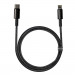 Baseus Tungsten Gold Lightning to USB-C PD 20W Data Cable (CATLWJ-01) - PD 20W USB-C към Lightning кабел за Apple устройства с Lightning порт (100 см) (черен) 3