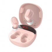 Baseus Encok WM01 Plus TWS In-Ear Bluetooth Earphones (NGWM01P-04) - безжични блутут слушалки със зареждащ кейс за мобилни устройства (розов)