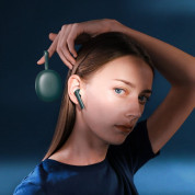 Baseus Encok W05 TWS In-Ear Bluetooth Earphones (NGW05-06) - безжични блутут слушалки с безжичен зареждащ кейс за мобилни устройства (зелен) 7