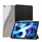 ESR Rebound Slim Case - полиуретанов калъф с поставка за iPad Air 5 (2022), iPad Air 4 (2020) (черен)