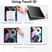 ESR Rebound Slim Case - полиуретанов калъф с поставка за iPad Air 5 (2022), iPad Air 4 (2020) (черен) 1