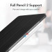 ESR Rebound Slim Case - полиуретанов калъф с поставка за iPad Air 5 (2022), iPad Air 4 (2020) (черен) 4