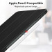 ESR Rebound Slim Case - полиуретанов калъф с поставка за iPad Pro 12.9 (2020), iPad Pro 12.9 (2018) (черен) 2