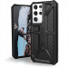 Urban Armor Gear Monarch Case - удароустойчив хибриден кейс за Samsung Galaxy S21 Ultra (черен-карбон) 1
