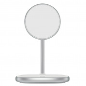 Baseus Magnetic Wireless Qi Charging Stand 15W (WXSW-02) (white)