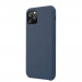 Vennus Silicone Case Lite - силиконов (TPU) калъф за Samsung Galaxy S21 Ultra (син) 2