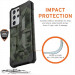 Urban Armor Gear Pathfinder Case - удароустойчив хибриден кейс за Samsung Galaxy S21 Ultra (зелен камуфлаж) 2