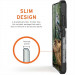 Urban Armor Gear Plasma Case - удароустойчив хибриден кейс за Samsung Galaxy S21 Ultra (прозрачен) 3