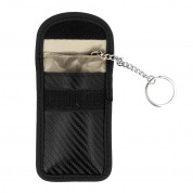 Vennus Car Keys Carbon Pouch RFID - ключодържател с джоб с RFID защита (черен) 1