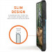 Urban Armor Gear Plasma Case - удароустойчив хибриден кейс за Samsung Galaxy S21 Ultra (син) 3