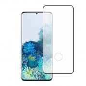 Premium Hard 3D Tempered Glass - стъклено защитно покритие за целия дисплей на Samsung Galaxy S21 Ultra (черен)