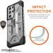 Urban Armor Gear Pathfinder Case - удароустойчив хибриден кейс за Samsung Galaxy S21 Ultra (сребрист) 2
