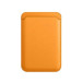 Tel Protect MagPocket - кожен портфейл (джоб) за прикрепяне към iPhone 12 mini, iPhone 12, iPhone 12 Pro, iPhone 12 Pro Max (жълт) 1