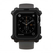 Urban Armor Gear Watch Case - удароустойчив хибриден кейс за Apple Watch 44мм (черен)