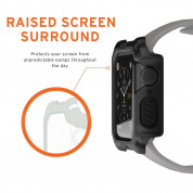 Urban Armor Gear Watch Case - удароустойчив хибриден кейс за Apple Watch 44мм (черен) 12