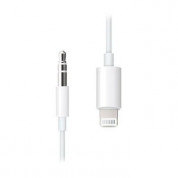 Apple Lightning to 3.5mm Audio Cable - оригинален 3.5 мм аудио кабел към Lightning (бял)