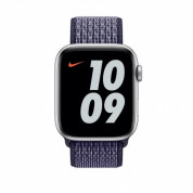 Apple Watch Nike Band Purple Pulse Sport Loop - оригинална текстилна каишка за Apple Watch 42мм, 44мм, 45мм, Ultra 49мм (лилав) 2