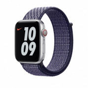 Apple Watch Nike Band Purple Pulse Sport Loop - оригинална текстилна каишка за Apple Watch 42мм, 44мм, 45мм, Ultra 49мм (лилав) 1