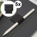Ringke Pen Holder 5x Pen Loop - комплект от 5 броя самозалепващи държачи за Apple Pencil и писалки (черен) 1